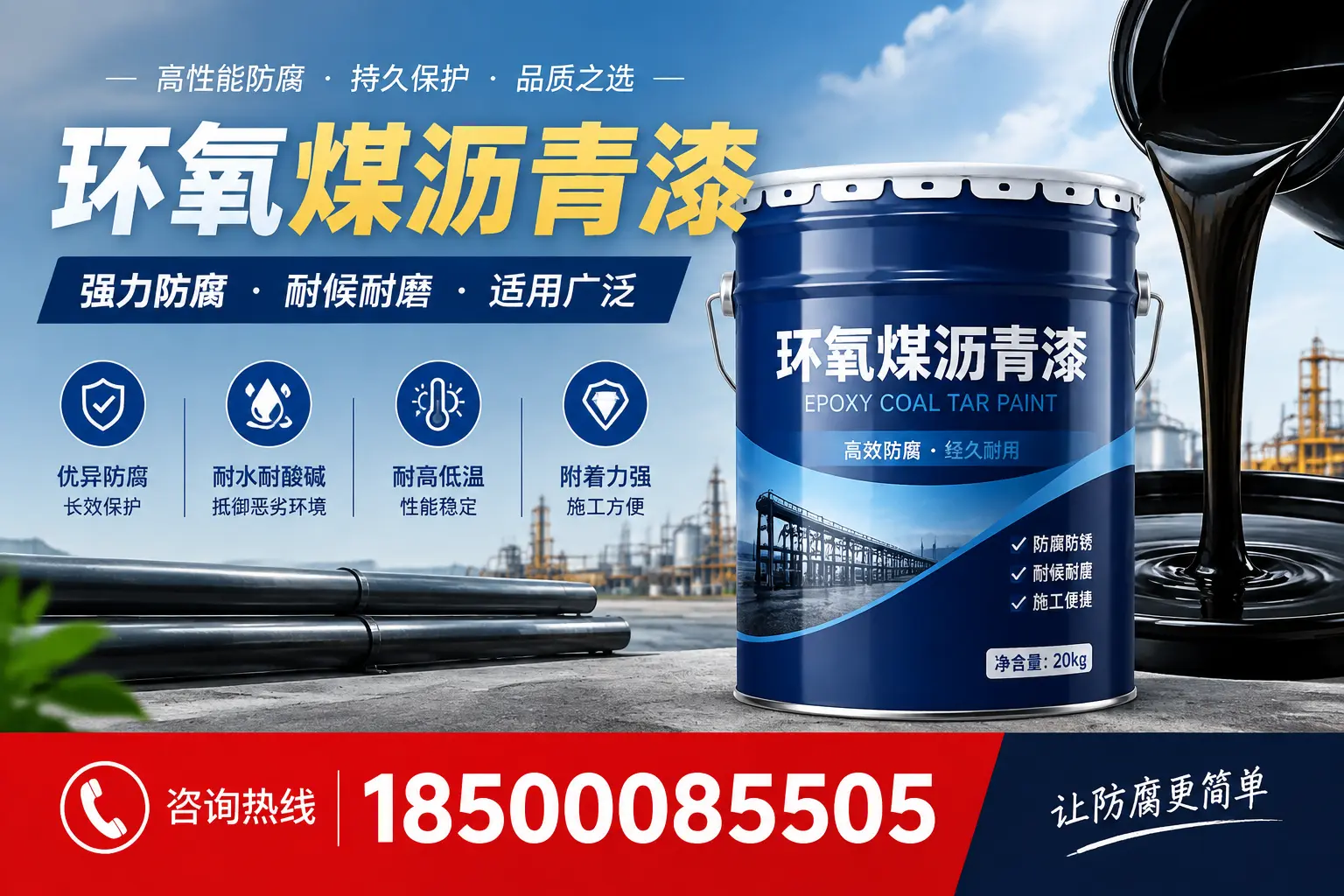 环氧煤沥青漆在不同气候条件下的表现分析，来宾适用性